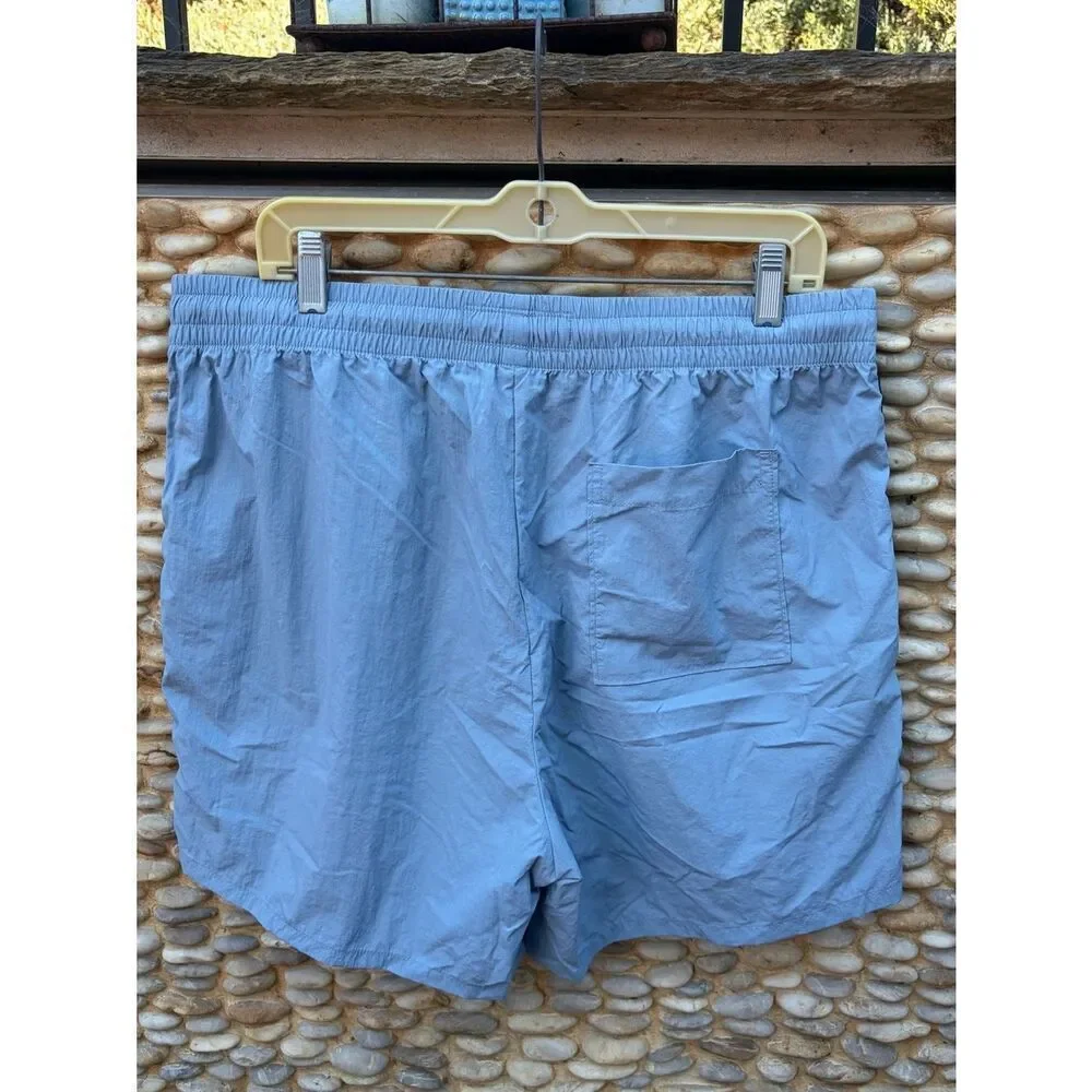Abercrombie & Fitch Men's Blue Striped Swim Shorts Size Large. EUC! Summer Beach
